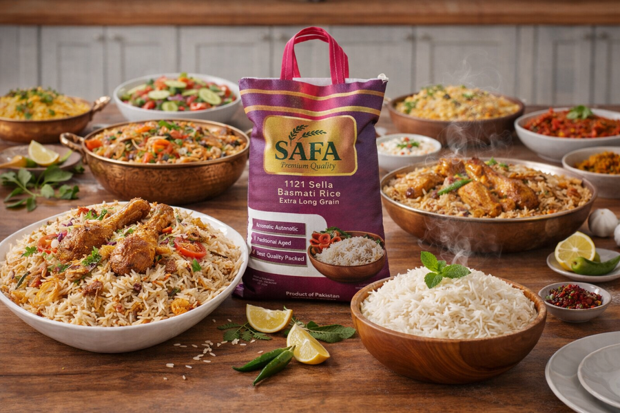 Safa Premium 1121 Sella Basmati-Reis – 20 kg